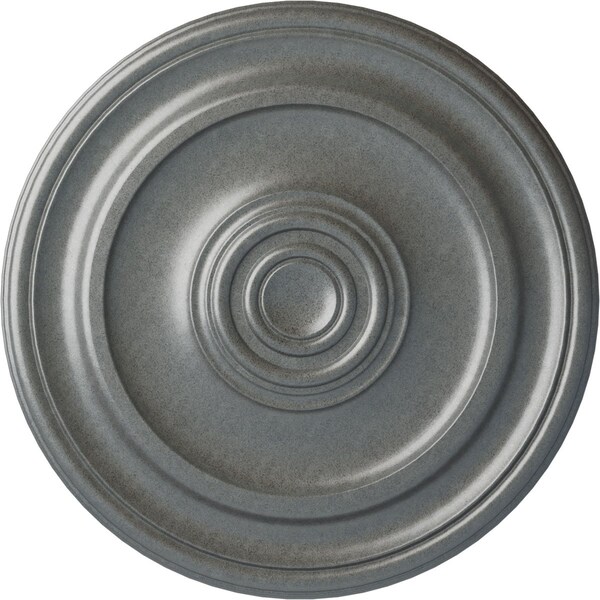 Ekena Millwork Kepler Traditional Ceiling Medallion (For Canopies up to 4 1/2"), 19 3/4"OD x 1 1/2"P, Platinum CM20KPPLS - main